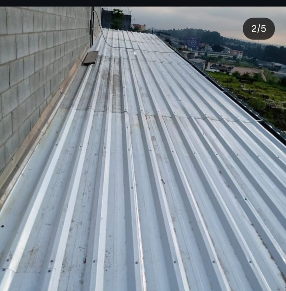 Estrutura Metálica e Telhado